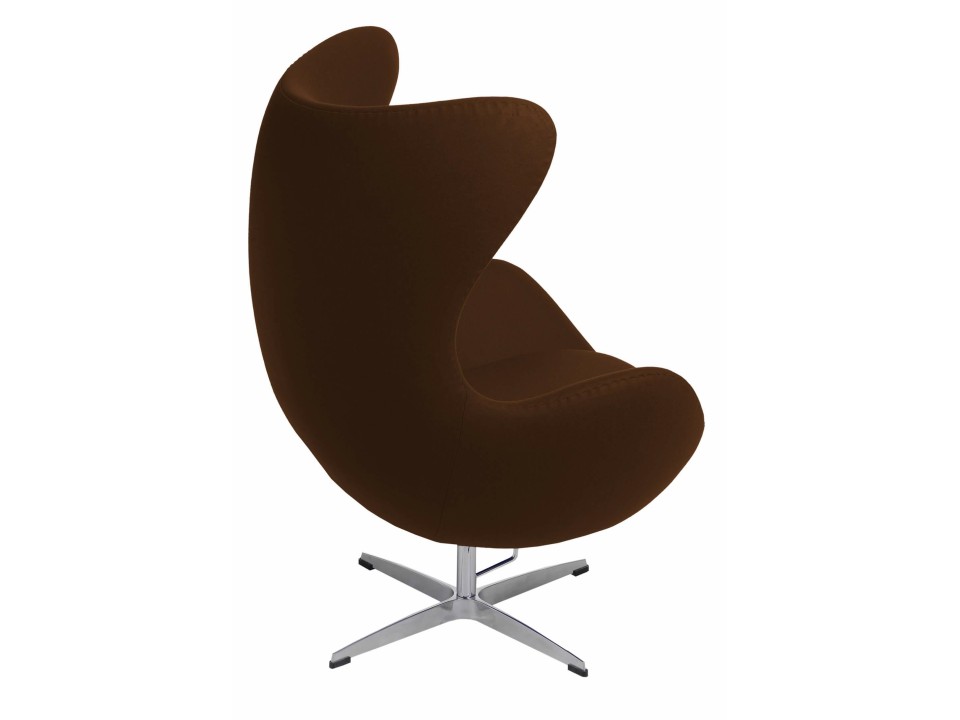 Fotel Jajo brązowy kaszmir 16 Premium - d2design